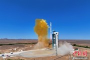 周公解梦我国首颗地球物理场探测业务卫星“张衡一号”02星成功发射